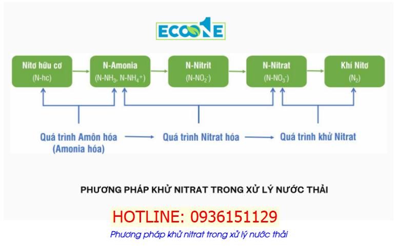 Phương pháp khử nitrat trong xử lý nước thải